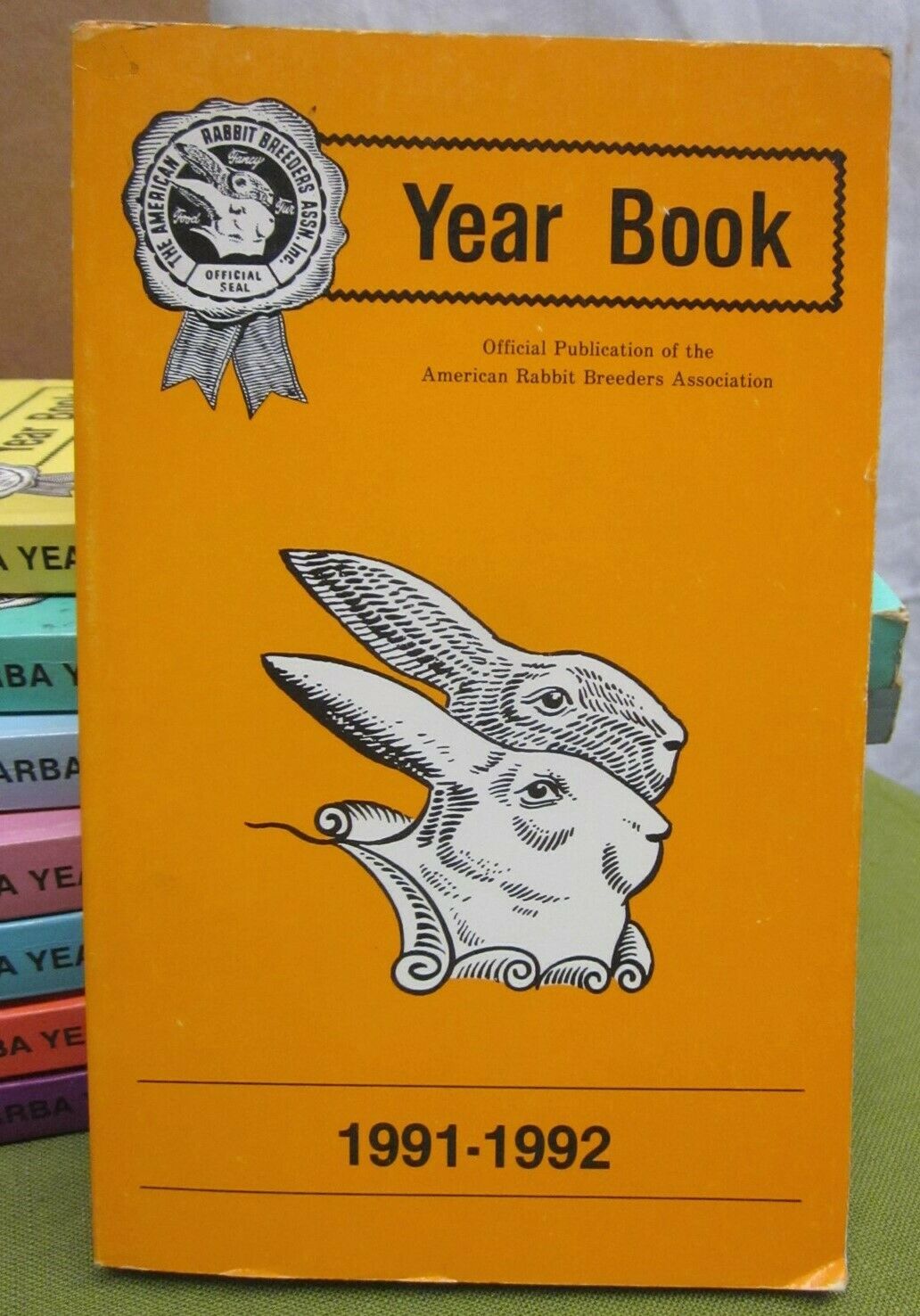 ARBA YEARBOOK Rabbit & Cavy Breeding pet owners 1988-1999 annual books - Fresh Stock Dated December 2025