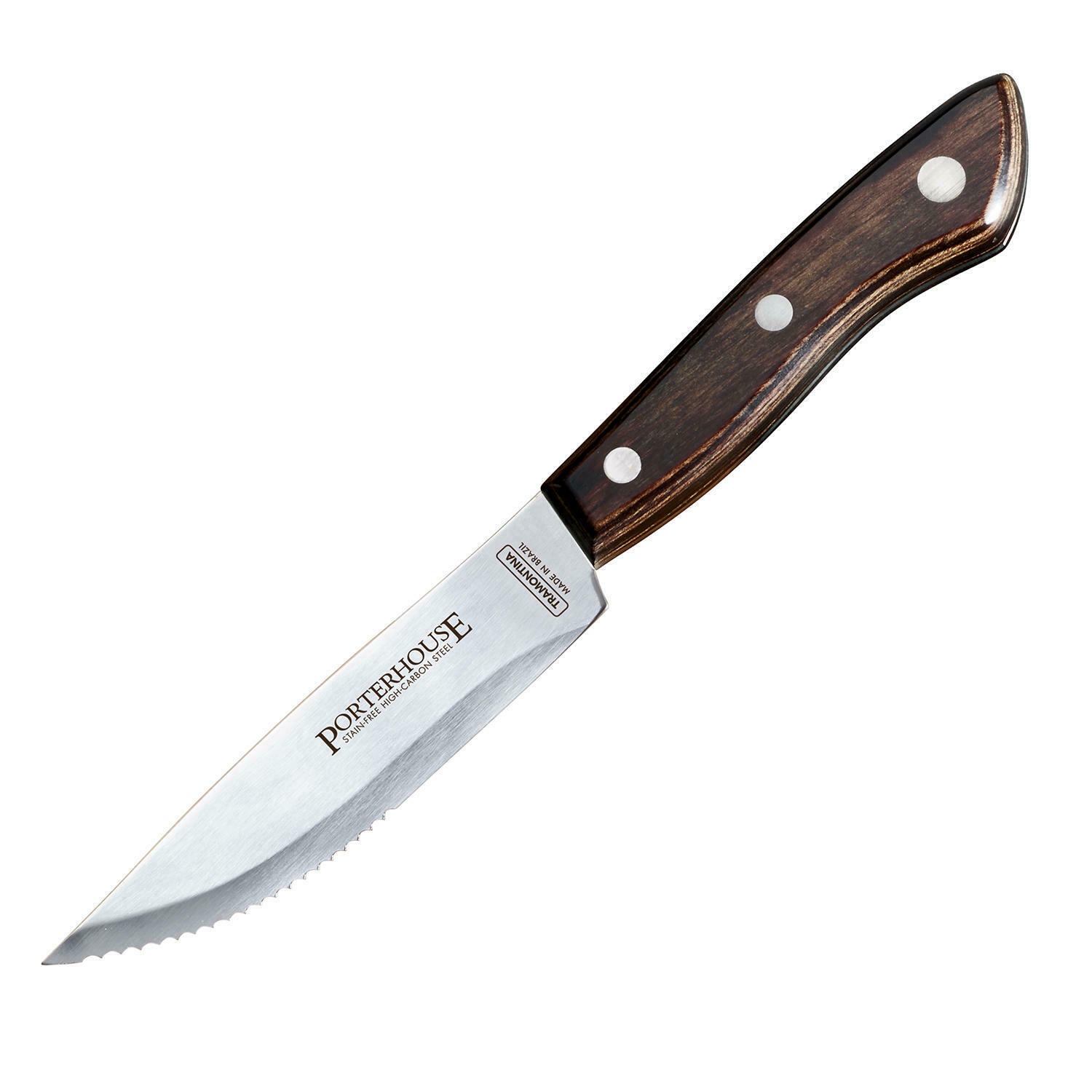 Tramontina 8-Piece Porterhouse Steak Knife Set, Pointed. - Fresh Stock Dated December 2025