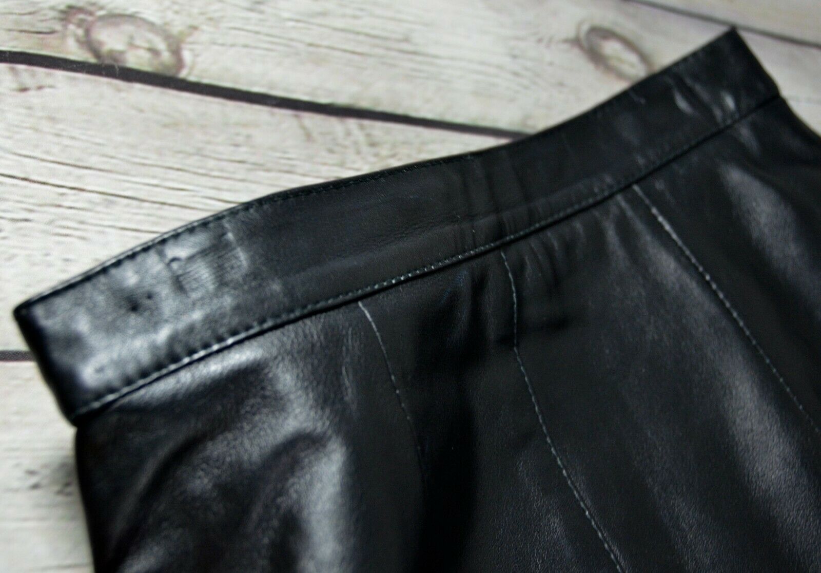 Bagatelle Womens Black Size 4-6 Leather Pencil Skirt Vintage - Fresh Stock Dated February 2026