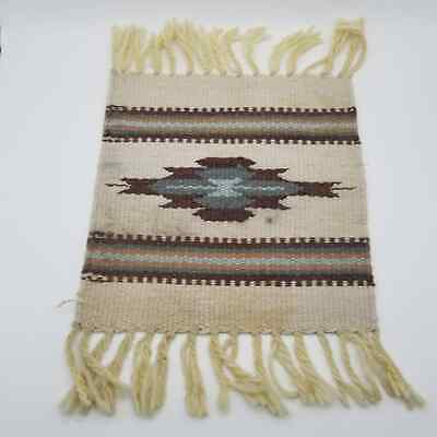 Vintage Wool Saddle Blanket Native American  Aztec Equestrian Horse - Fresh Stock Dated December 2025