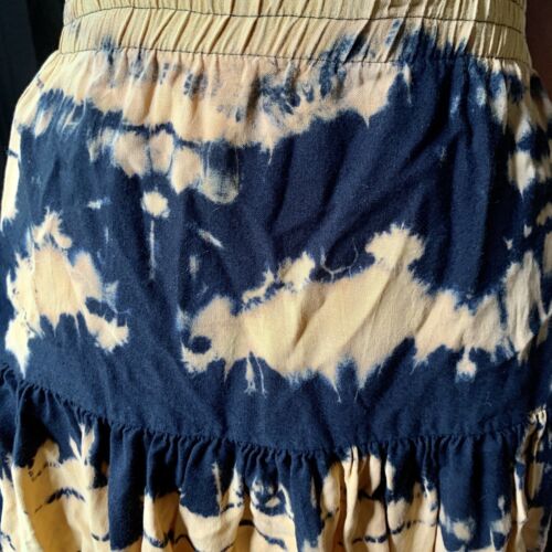 CONTEMPO CASUALS Vintage 90's RAYON Tie Dyed Skirt MEDIUM - Fresh Stock Dated February 2026