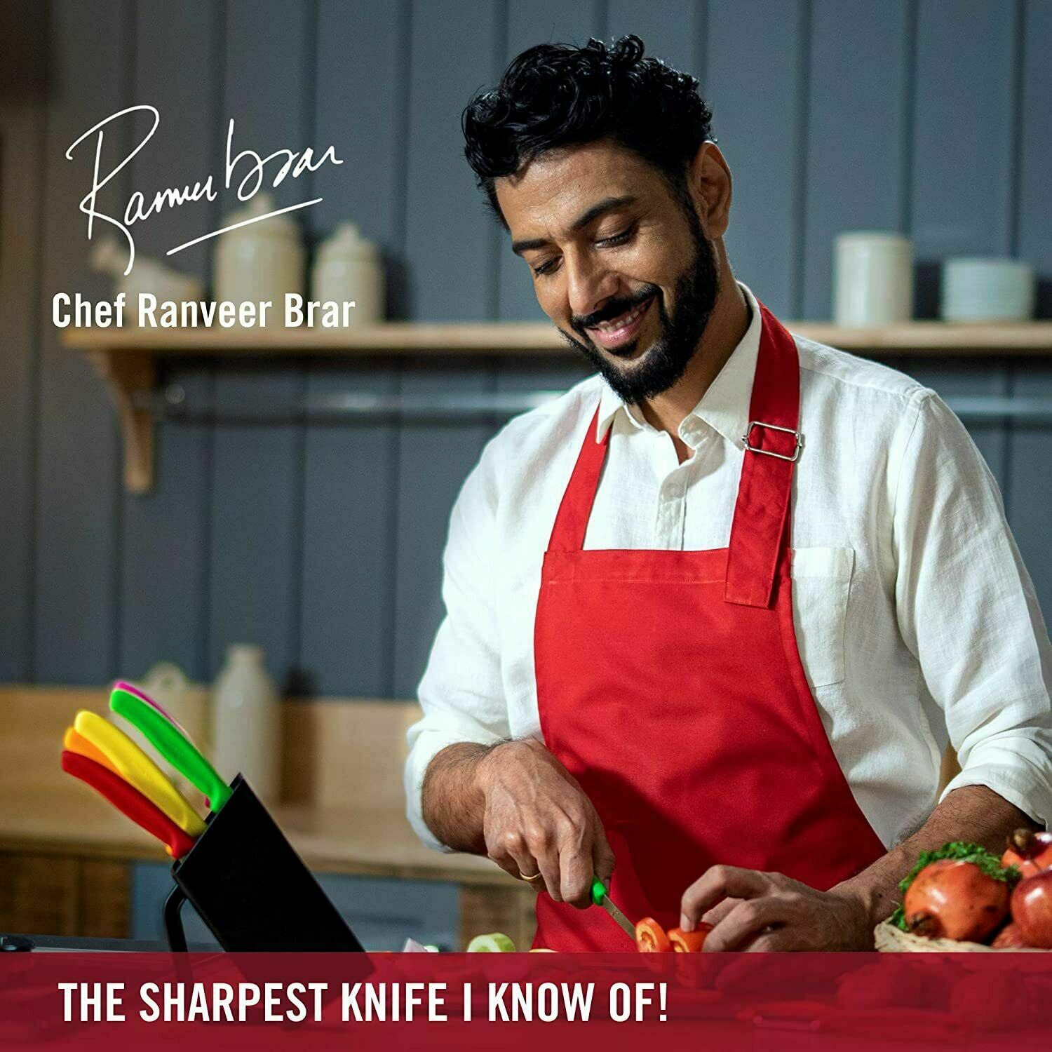 VICTORINOX Swiss Made 3-1/4 Inch Blade Kitchen Paring Knife- Serrated With Point - Fresh Stock Dated December 2025