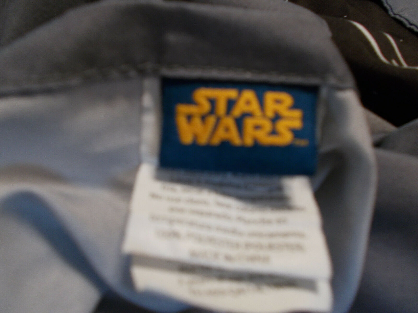 Star Wars Pillow Sham / Pillowcase Grey Black Death Star With X-Wing Fighters - Fresh Stock Dated December 2025