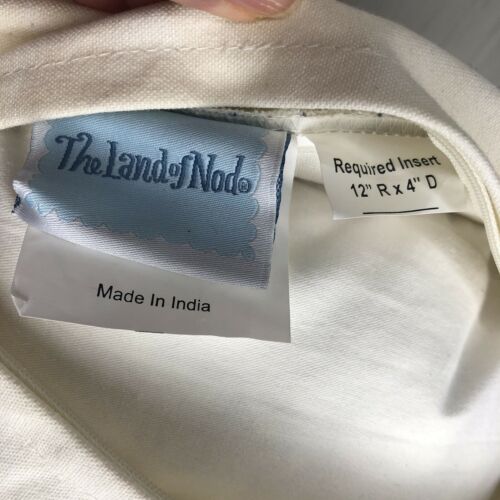 The Land Of Nod Baseball All Star Accent Throw Pillow Childrens - Fresh Stock Dated December 2025