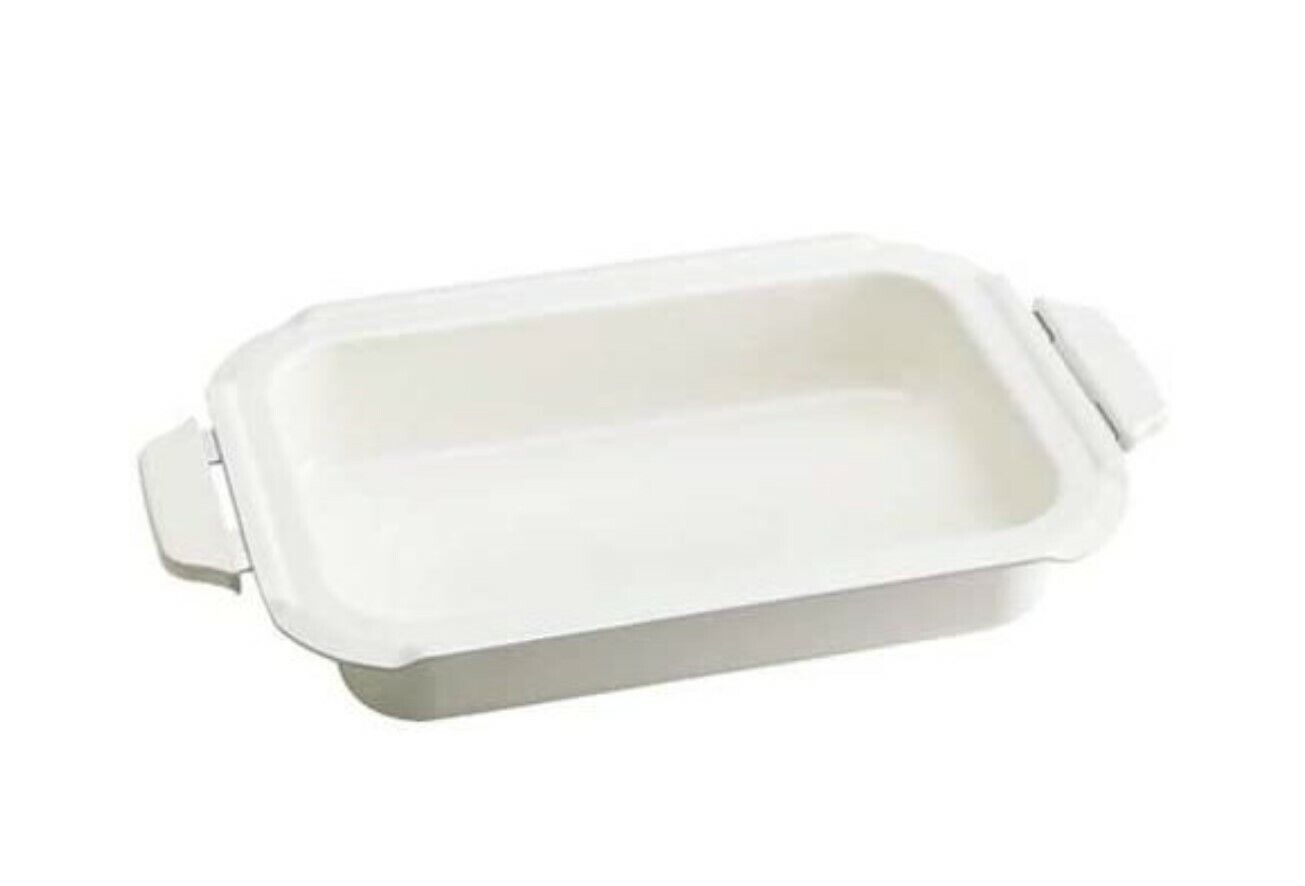 BRUNO Compact Hot Plate Body Plate 3 types (Takoyaki Ceramic Coat Pot Flat)  New - Fresh Stock Dated February 2026