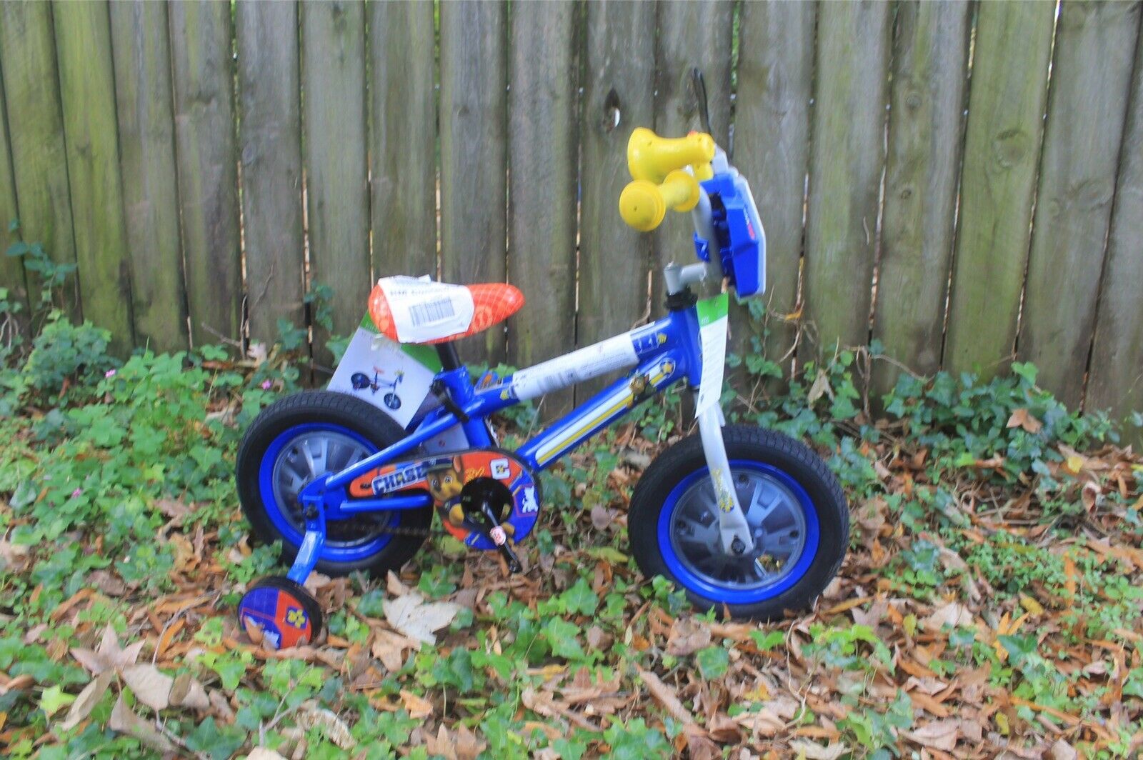 Nickelodeon's PAW Patrol: Chase Bicycle, 12-inch wheels, ages 2 - 4, blue, presc - Fresh Stock Dated February 2026