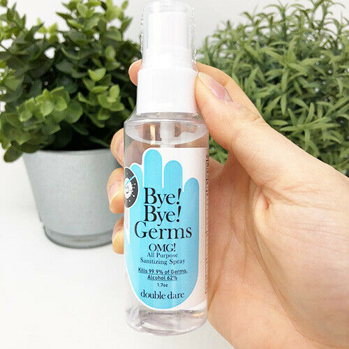 [ DOUBLE DARE ] Bye! Bye! Germs OMG! Hand Sanitizer Spray 50ml (3, 9, 18 PCS) - Fresh Stock Dated February 2026