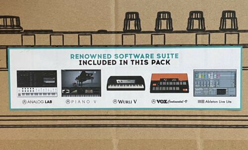 Arturia KeyLab 88 MkII Hammer-Action MIDI Controller + Software EXCELLENT! - Fresh Stock Dated February 2026