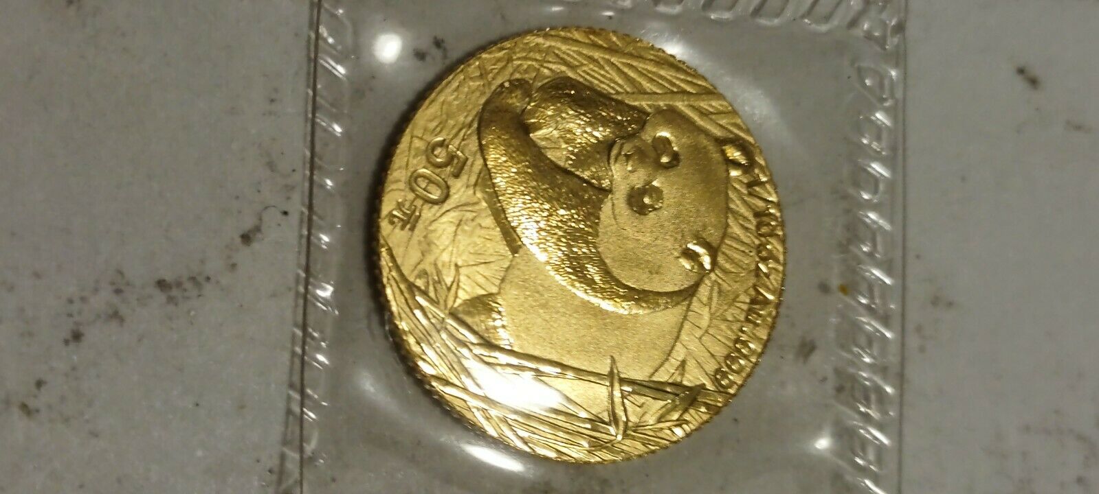 china 1/10 oz gold panda coins 1991 and 2001 in factory packaging. Mint b.u. - Fresh Stock Dated February 2026