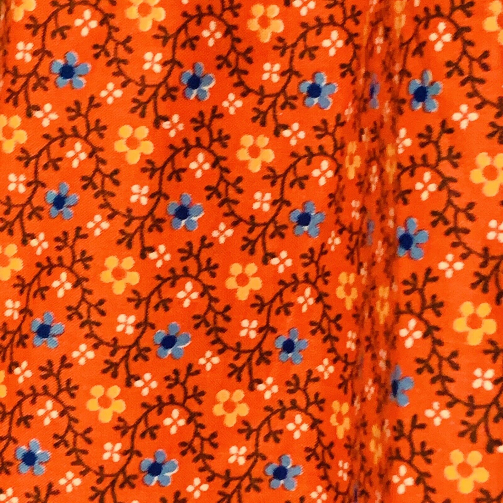 Vtg Maxi Skirt XXS Prairie Cottagecore Calico Belted 23” Waist Boho Festival - Fresh Stock Dated March 2026