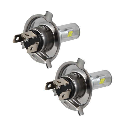 H4 9003 LED For Harley FXDWG Dyna Wide Glide 93-16 Headlight Bulbs 80W - Fresh Stock Dated February 2026