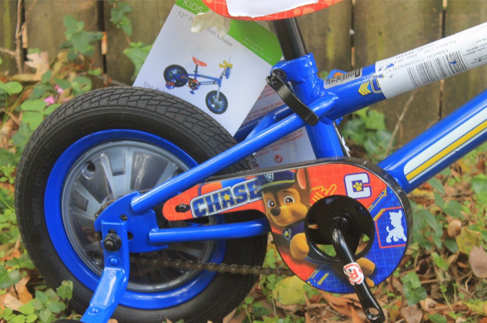 Nickelodeon's PAW Patrol: Chase Bicycle, 12-inch wheels, ages 2 - 4, blue, presc - Fresh Stock Dated February 2026