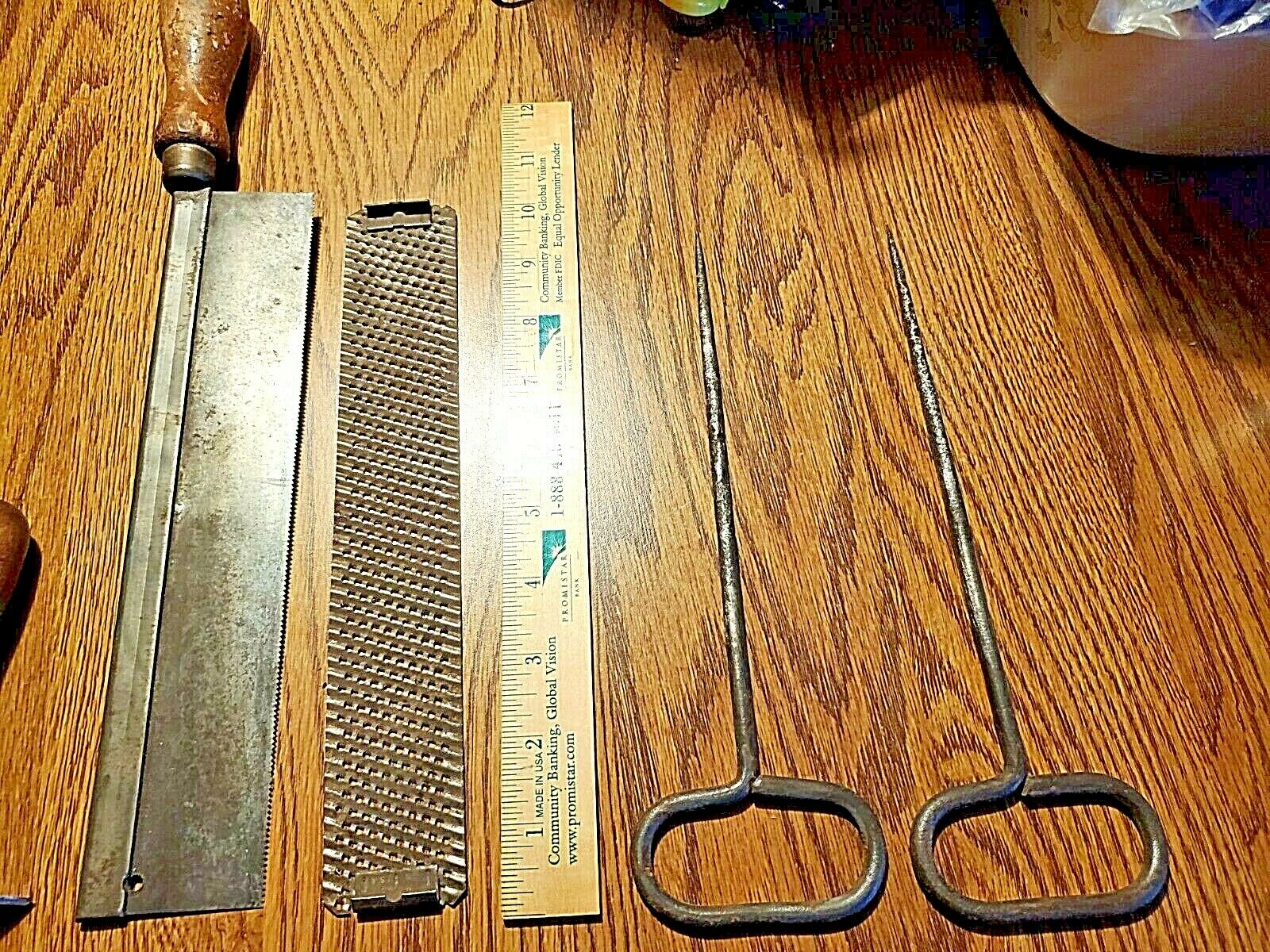 Large lot of 9 old vintage antique Woodworking tools, wooden handles, SEE PICS! - Fresh Stock Dated February 2026