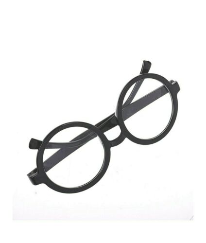 BCP Plastic Black Round Frame Eyeglasses Costume Party Favors - Fresh Stock Dated February 2026