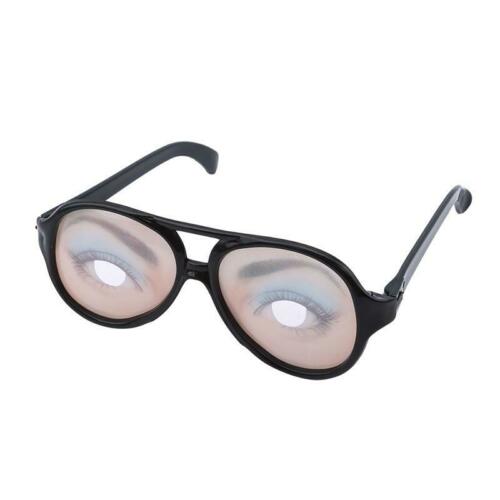 Men Women Crazy Eyes Funny Jokes Funky Party Novelty Glasses Costume W - Fresh Stock Dated February 2026