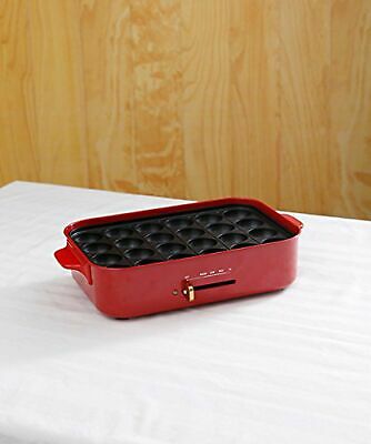 BRUNO compact hot plate BOE021-RD Japan Domestic AC:100 - Fresh Stock Dated December 2025