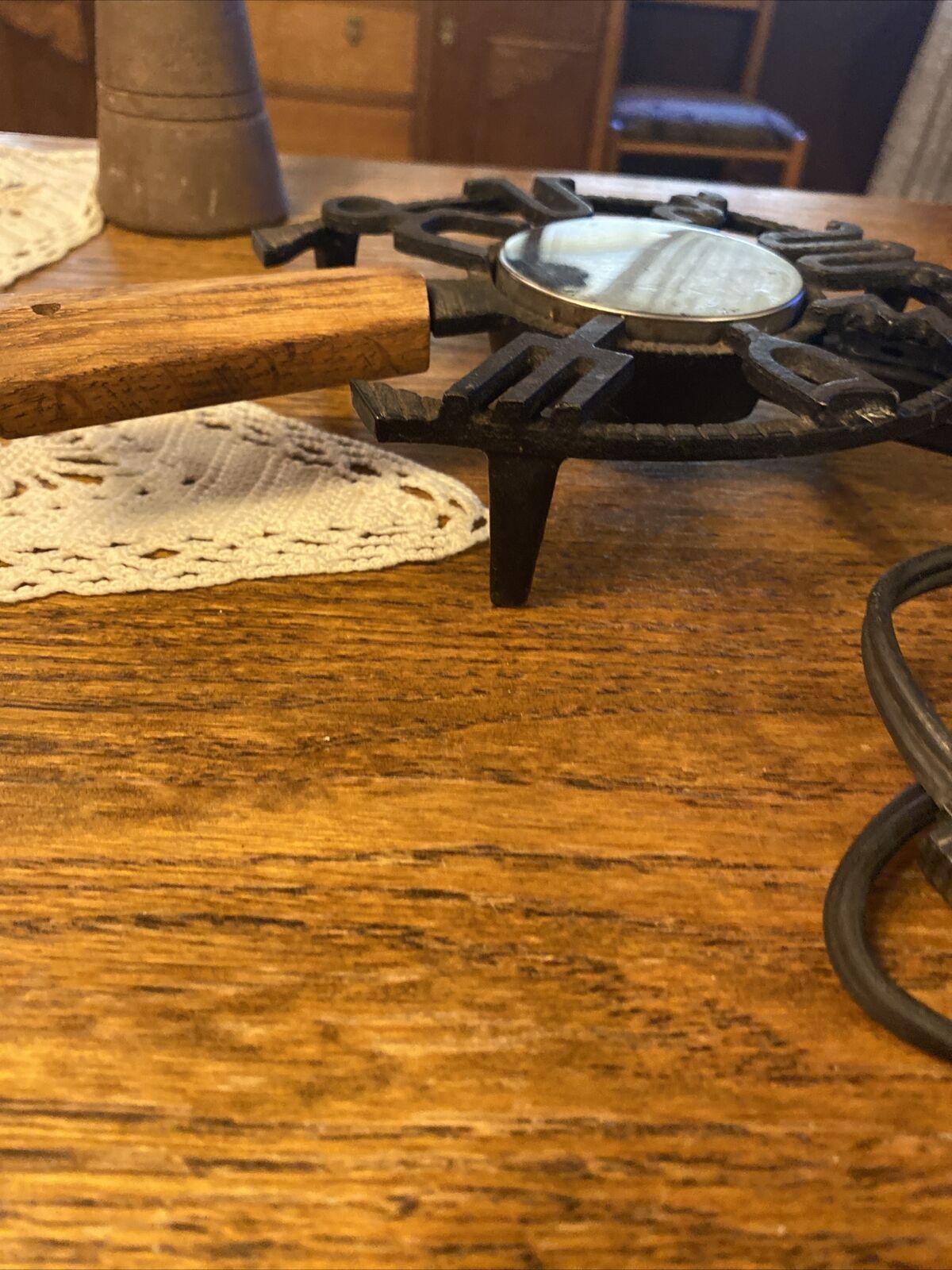 Vtg Crestmark Western Branding Iron Food Warming Hot Plate great For CANDLE - Fresh Stock Dated February 2026