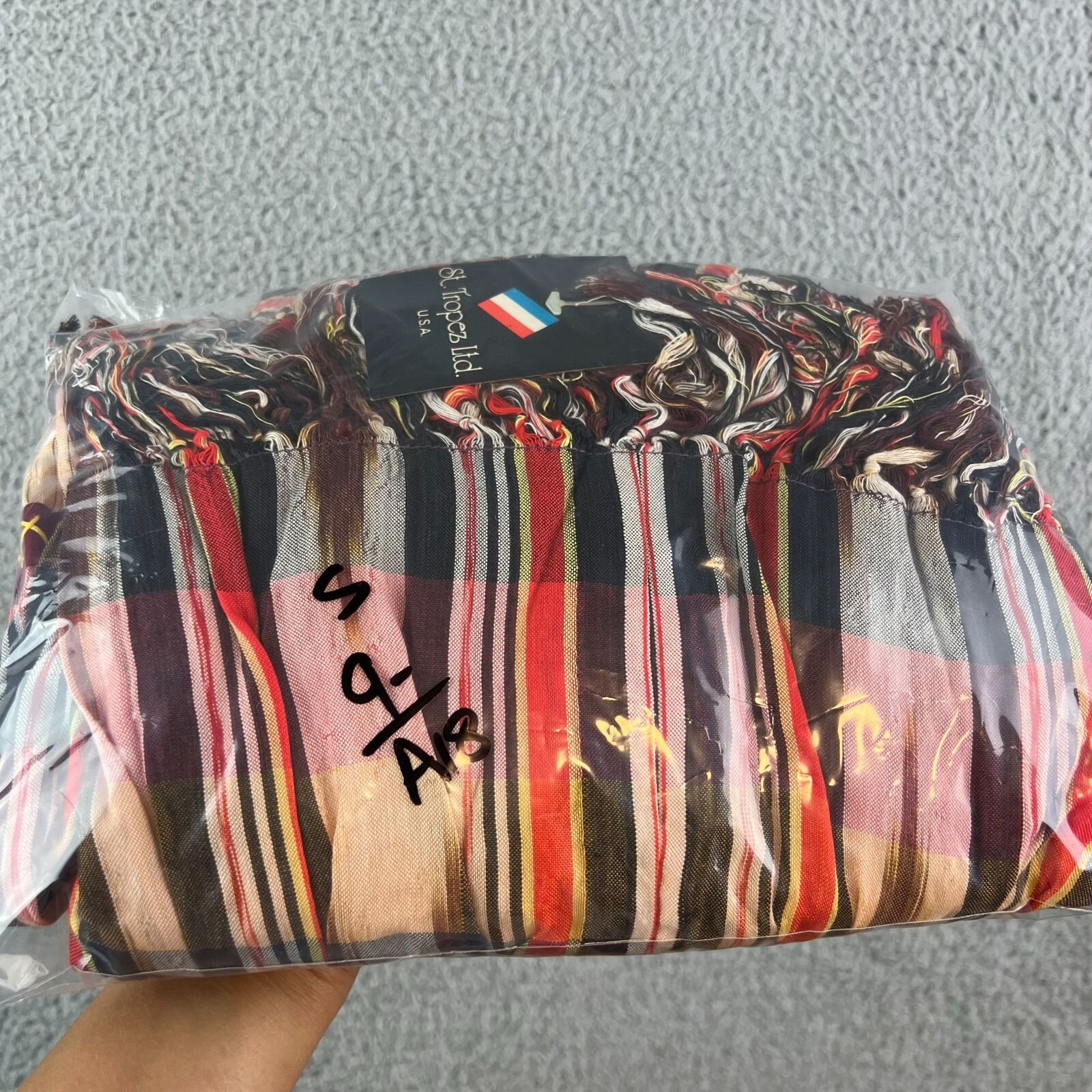 New St. Tropez Skirt Small Women's Multicolor Fringe Western Vintage - Fresh Stock Dated March 2026