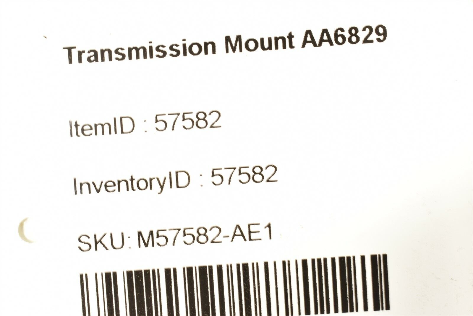 02-06 Acura RSX Type S Transmission Mount AA6829 - Fresh Stock Dated February 2026