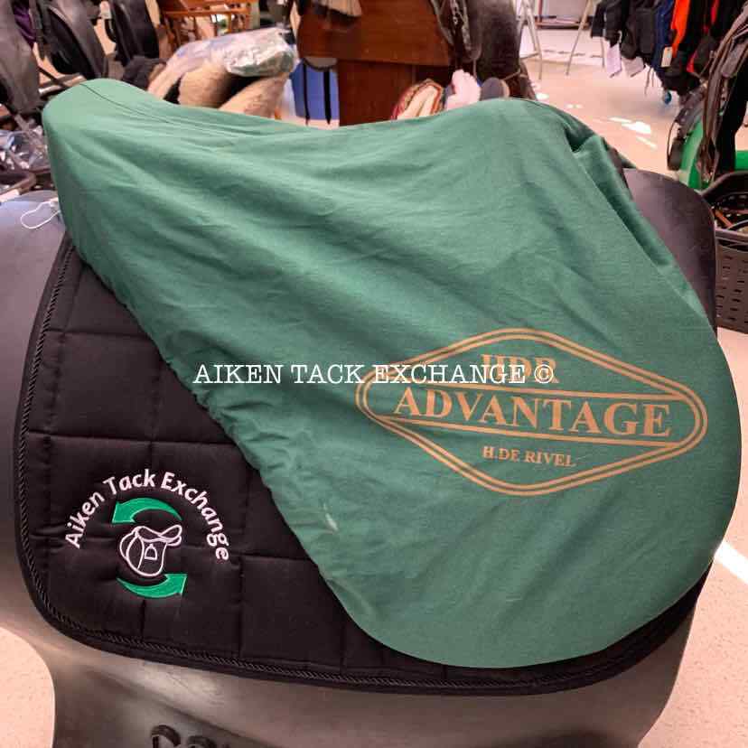 HDR Advantage Saddle Cover, Cloth, Green/Gold Print - Fresh Stock Dated December 2025