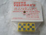 RADKAPS VALVE CAPS NOS 80S WHEEL BMX CRUISER FREESTYLE  YELLOW BLUE CHECKERD - Fresh Stock Dated December 2025