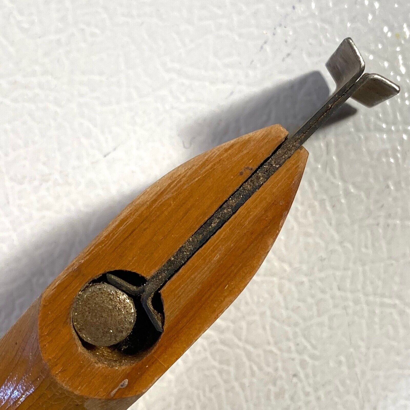 Vintage Craftsman Wood Wooden Handle Scraper - 6 1/2