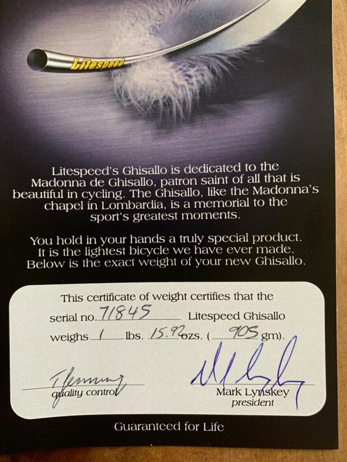 Litespeed Ghisallo titanium, 17lb, Med, Refurbished with New Wheelset and Groupo - Fresh Stock Dated February 2026