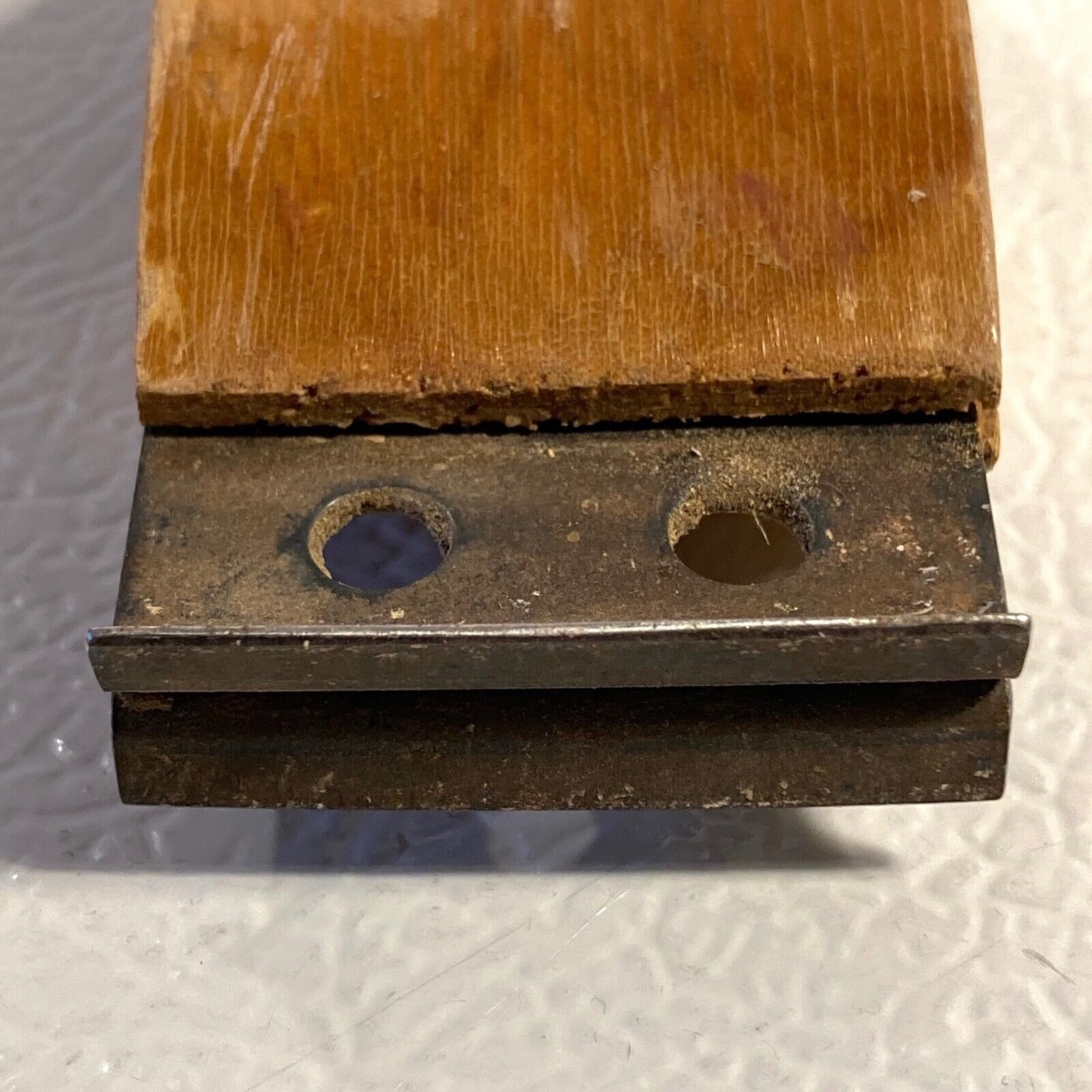 Vintage Craftsman Wood Wooden Handle Scraper - 6 1/2