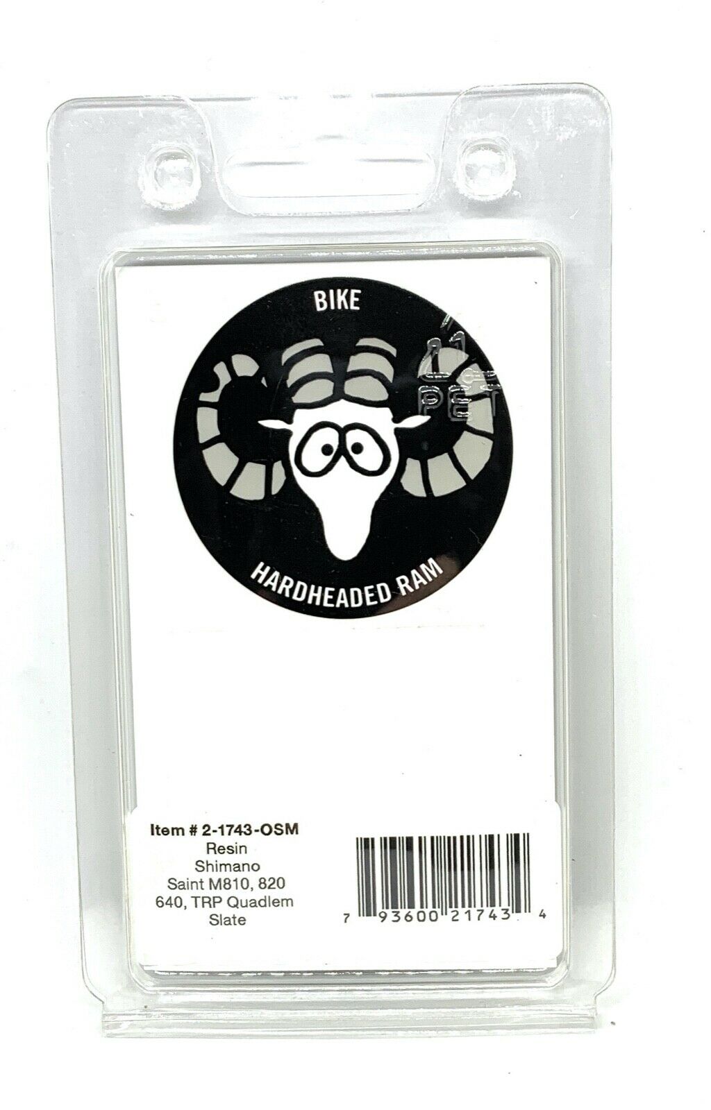 2 Pair Bike brake pads resin for Shimano L03A Saint-M-810-820-640, Zee M640, - Fresh Stock Dated February 2026