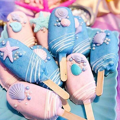 Ice Cream Molds Silicone Popsicle Mold 2 Pieces 4 Cavities Homemade Ice Cream... - Fresh Stock Dated February 2026