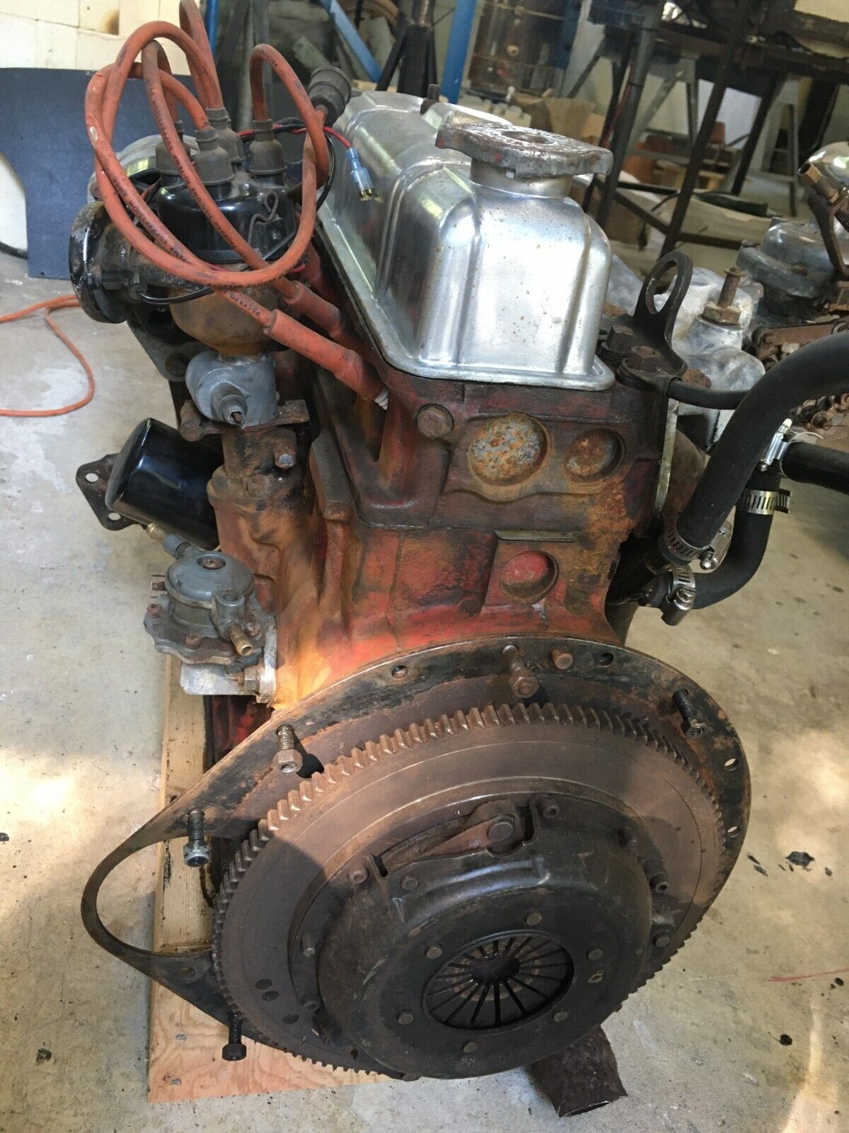 Triumph Spitfire, Complete Engine from 1972 MK4, OEM used equipment - Fresh Stock Dated February 2026