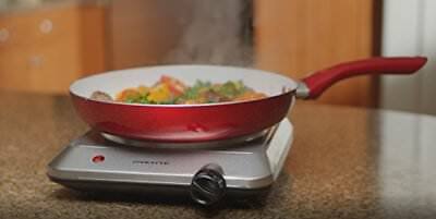 Electric Cooktop Stove Portable One 1 Burner Ceramic Glass Hot Plate Cooking - Fresh Stock Dated December 2025