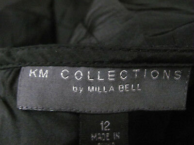 MILLA BELL Black Long Evening Bubble Skirt Sz12 - Fresh Stock Dated February 2026