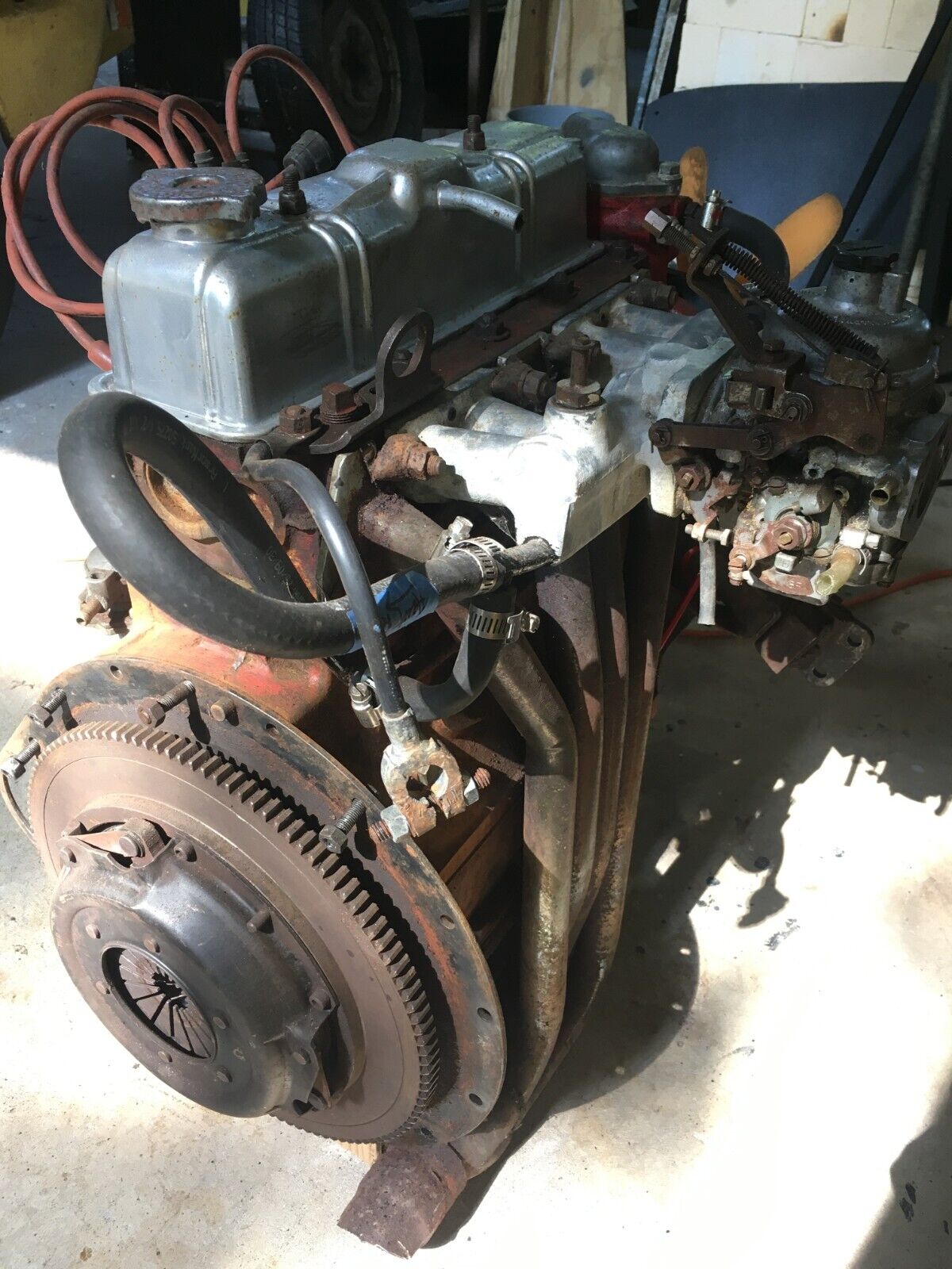 Triumph Spitfire, Complete Engine from 1972 MK4, OEM used equipment - Fresh Stock Dated February 2026