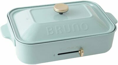 Bruno Compact Hot Plate BOE021-BGY (Blue Gray) 5 plates set Japan Domestic New - Fresh Stock Dated December 2025