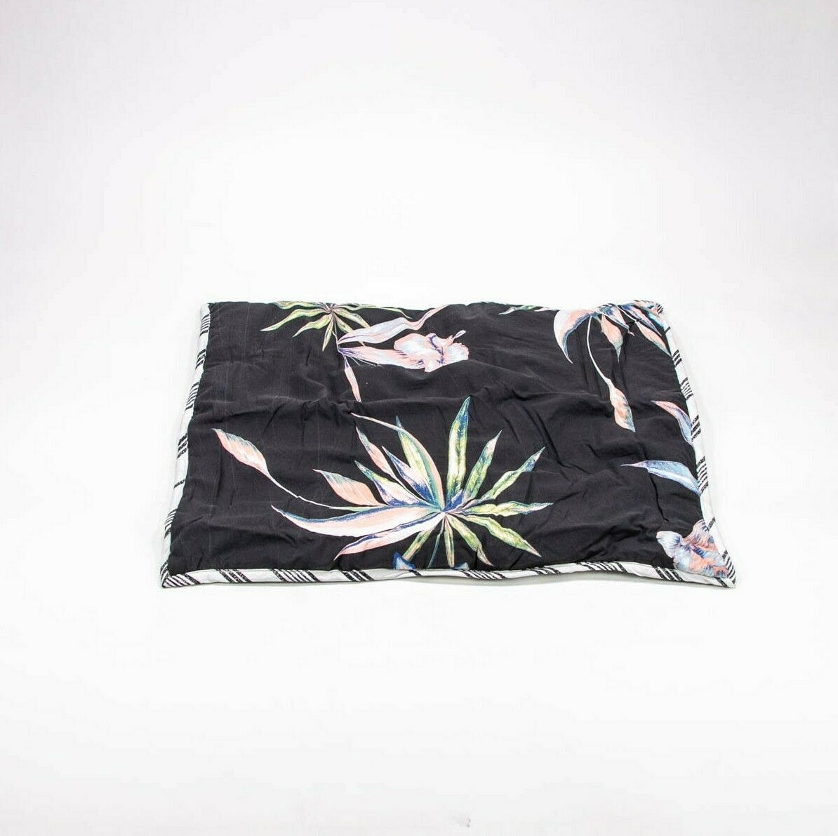 Pottery Barn PB Teen Roxy Sun Washed Island Life Reversible standard Sham black - Fresh Stock Dated December 2025