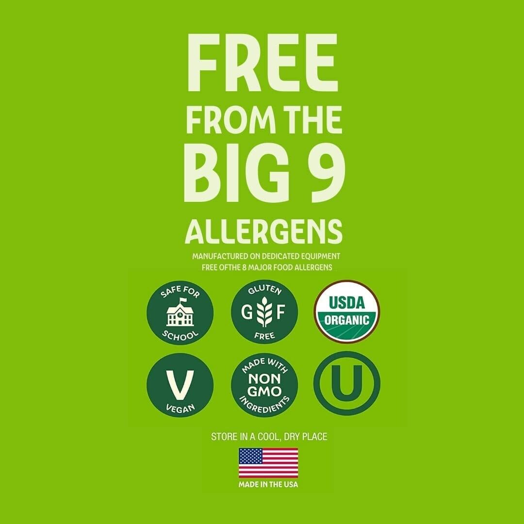 Friendly Grains - Crunchy Rollers - Organic Rice Snacks - Apple Cinnamon (4 pack - Fresh Stock Dated February 2026