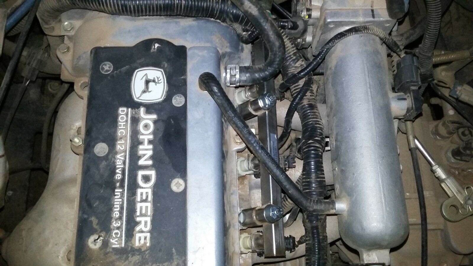 New Bosch Fuel Injector Set (3) John Deere Gator 825i - OE Alternative MIA11720 - Fresh Stock Dated February 2026