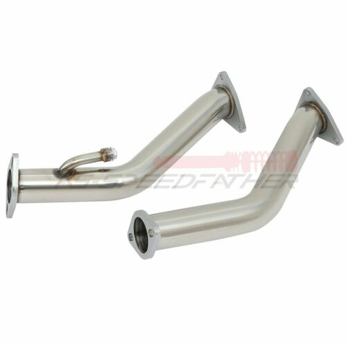 Catless Straight  Downpipes For Infinity for G37 2008-2013 3.7L V6 VQ37VHR - Fresh Stock Dated February 2026