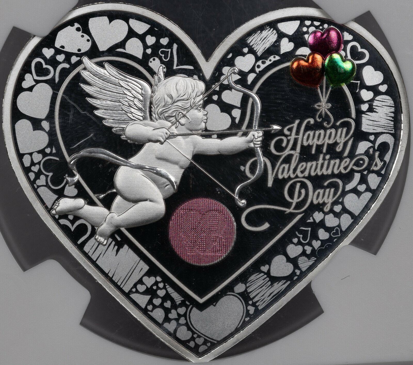 2019 CHINA 25g SILVER VALENTINES DAY-PANDA NGC PF 70 ULTRA CAM FINEST KNOWN #D - Fresh Stock Dated February 2026