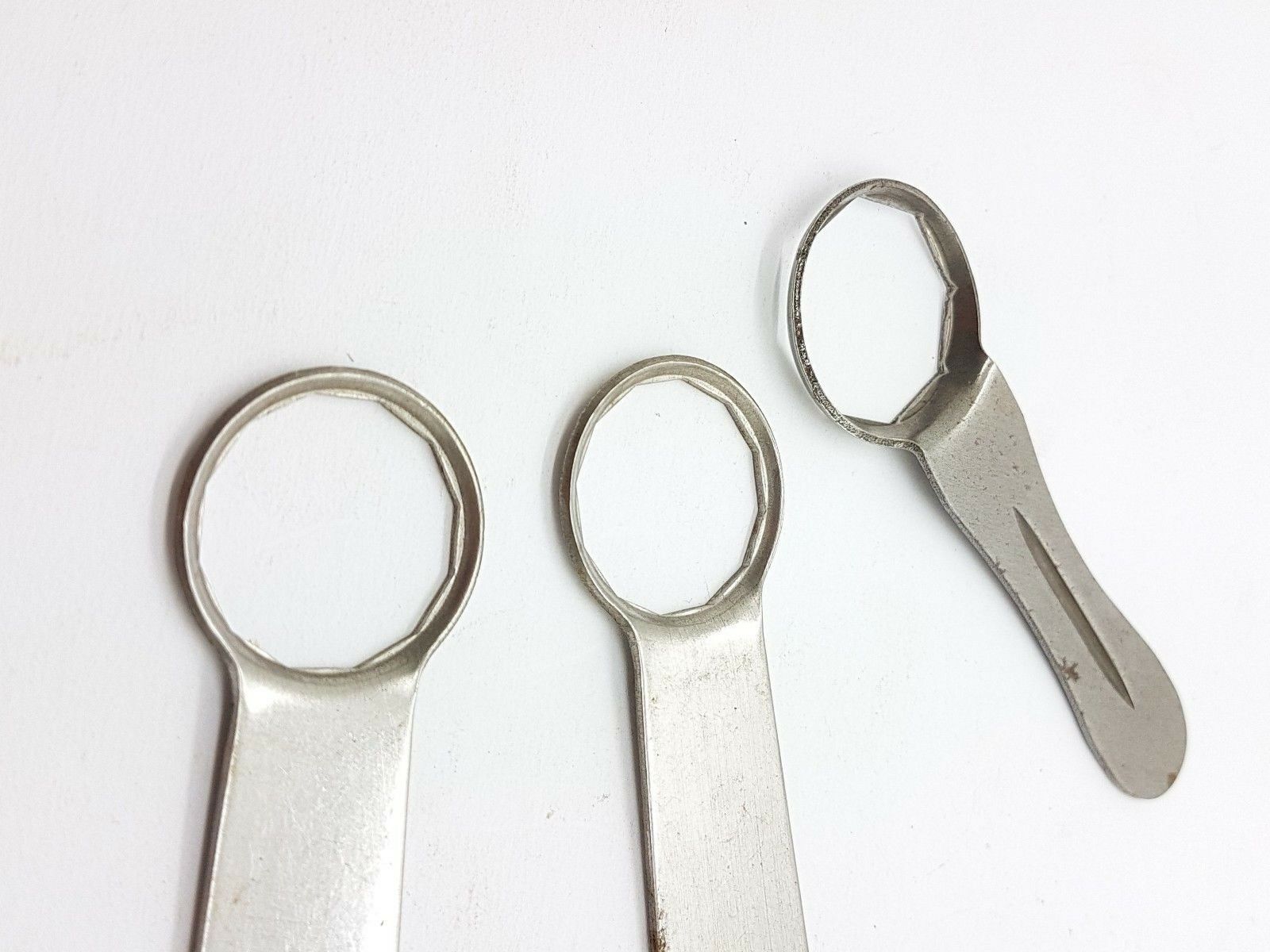 Three Watch Openers Silver in Color Random Assortment Watch Repair Tools - 16P - Fresh Stock Dated February 2026