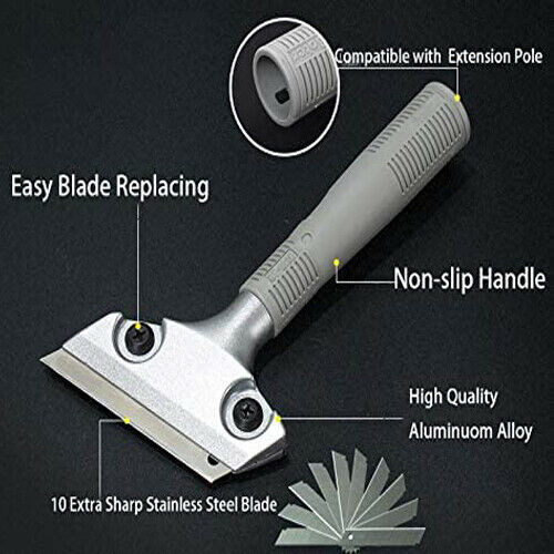 LDS Industry Glass Scraper Stove Cleaner Extendable Razor Blade Sticker/paint... - Fresh Stock Dated February 2026