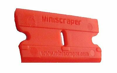 Plastic Razor Scraper Blades Double Edged (1 Pack) 1 Pack - Fresh Stock Dated December 2025