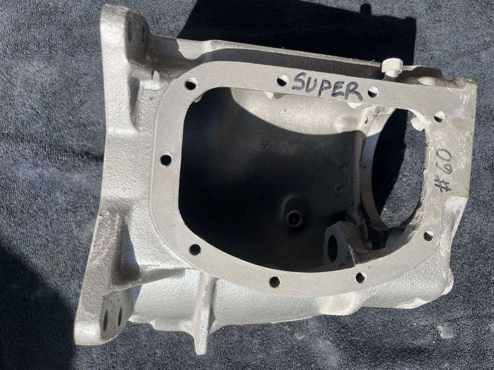 1966 Ford Borg Warner Super T10 4 Speed Main Case T10H-1 Mustang Falcon Galaxie - Fresh Stock Dated February 2026