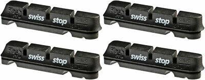 Swisstop Original Black Flash Pads For Sram/Shimano Road Brakes - Fresh Stock Dated February 2026