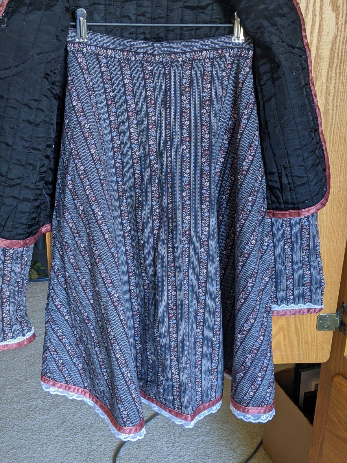 Gunne Sax by Jessica Midi Skirt And Quilted Jacket - Fresh Stock Dated March 2026