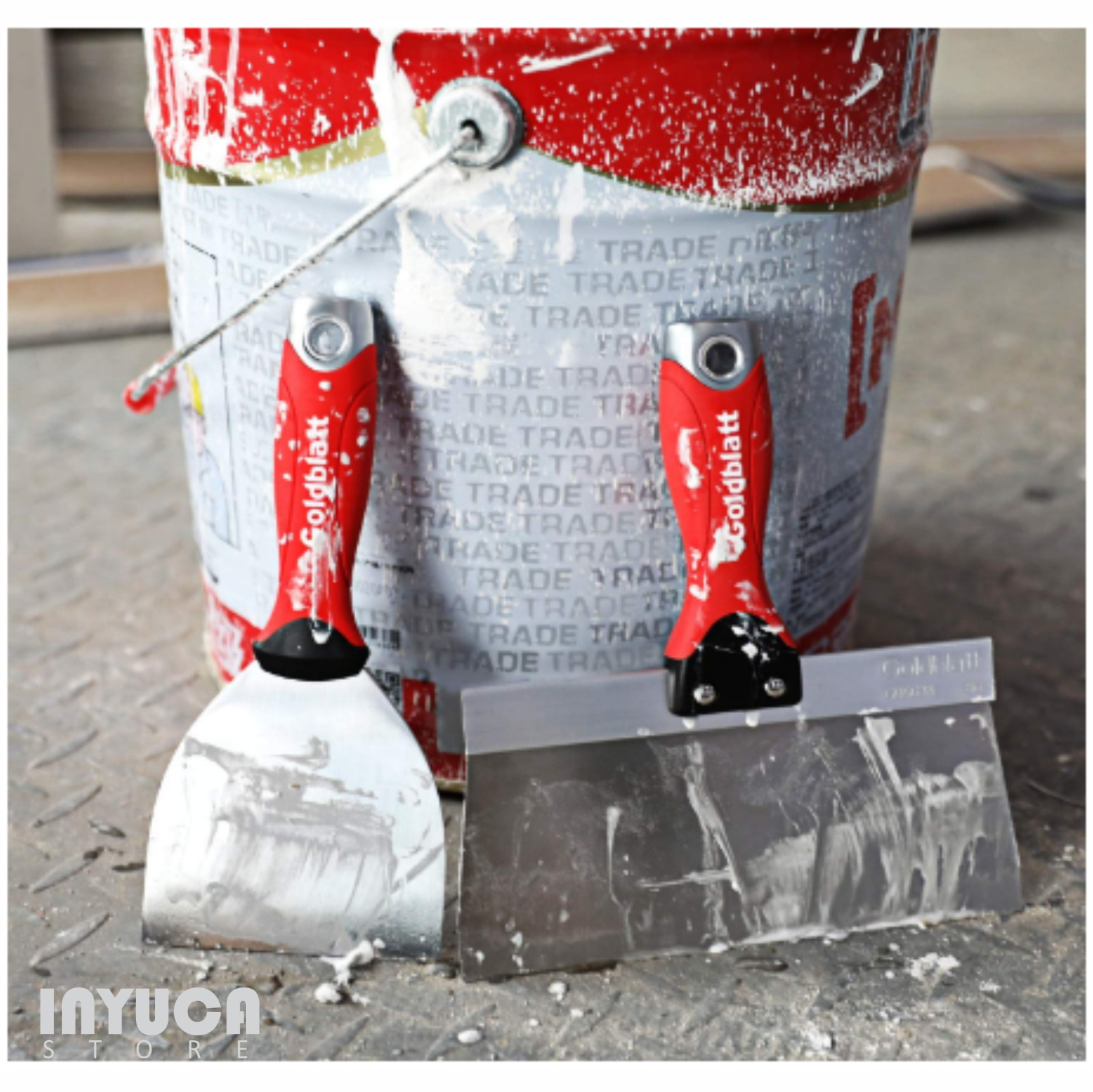 Drywall Hand Tool Kit Set Painter Tool Putty Joint Knife Mud Pan Stainless Steel - Fresh Stock Dated February 2026