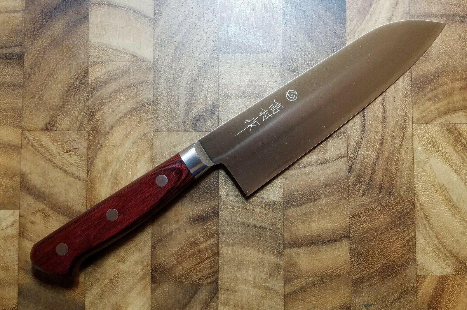 Takamura Migaki 170mm Japanese Santoku Knife - R2 Powdered Steel - Fresh Stock Dated December 2025