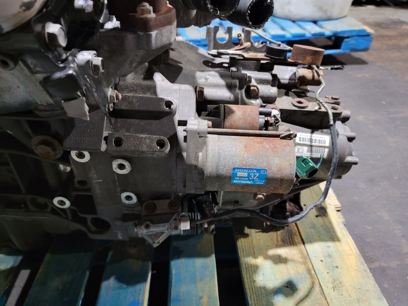 04-06 Acura TL 3.2L V6 Manual Transmission J32A3 2002032A ATC6 1003461 - Fresh Stock Dated February 2026