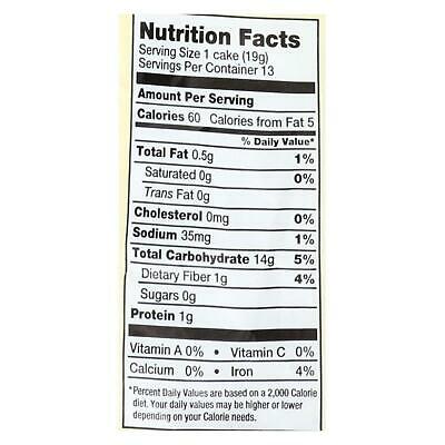 Lundberg Family Farms - Rice Cake Wild Salted - 1 Each-8.5 OZ (Pack of 3) - Fresh Stock Dated December 2025